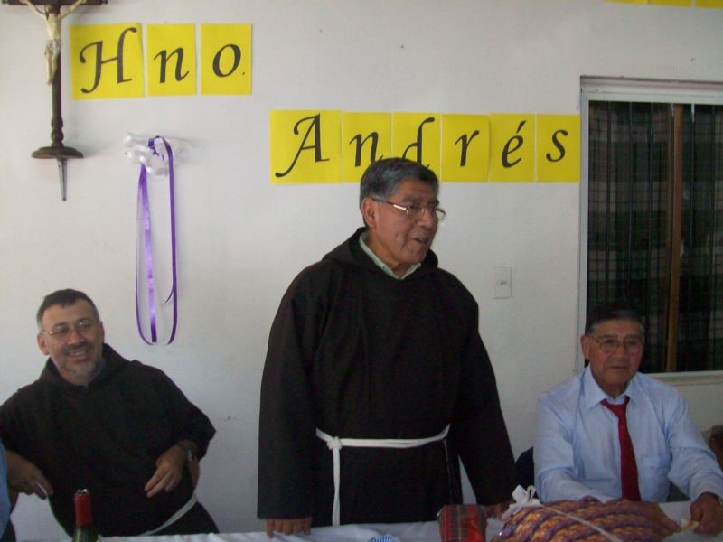 Hno. Andrés Héctor Namuncura Lloncón,OFM Cap.