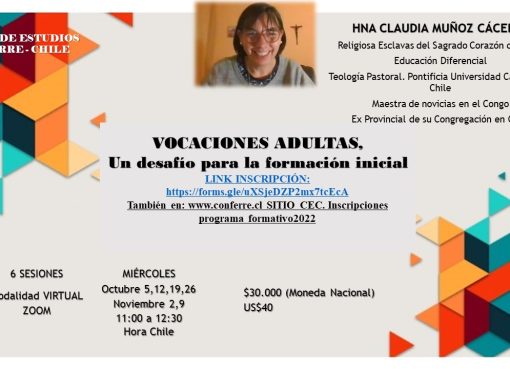 TALLER VOCACIONES ADULTAS Un desafío a la form. Inicial