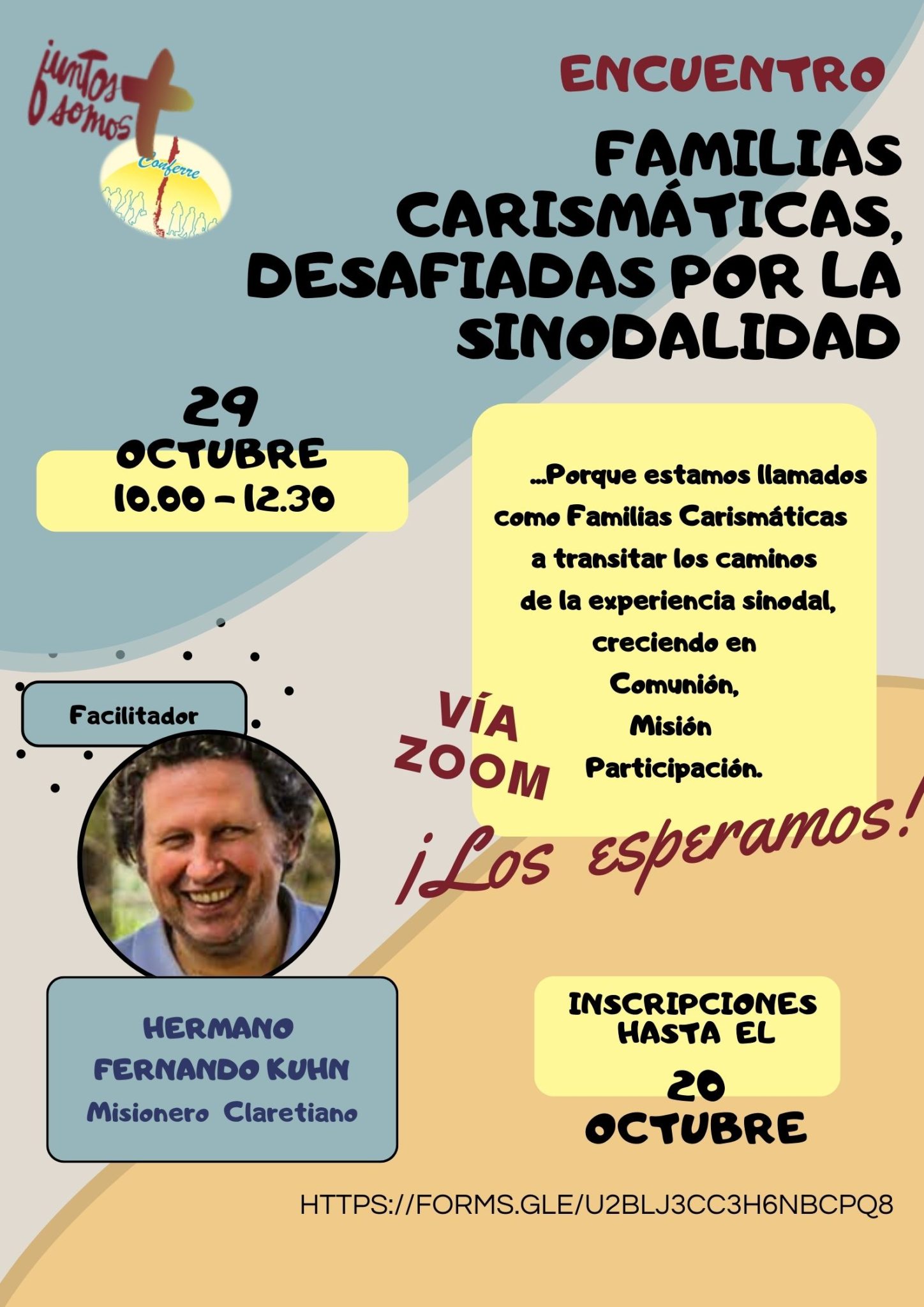 Encuentro Familias carismáticas, desafiadas por la sinodalidad Encuentro Familias carismáticas, desafiadas por la sinodalidad