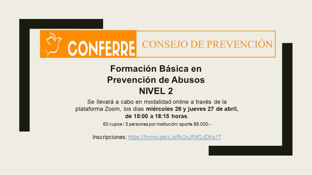 Formación Básica en Prevención de Abusos, Nivel 2