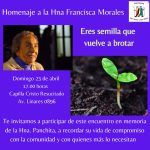 Homenaje Hermana Panchita
