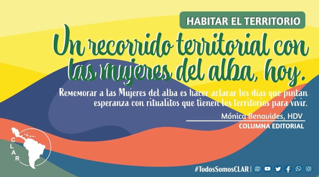 un recorrido territorial mujera al alba