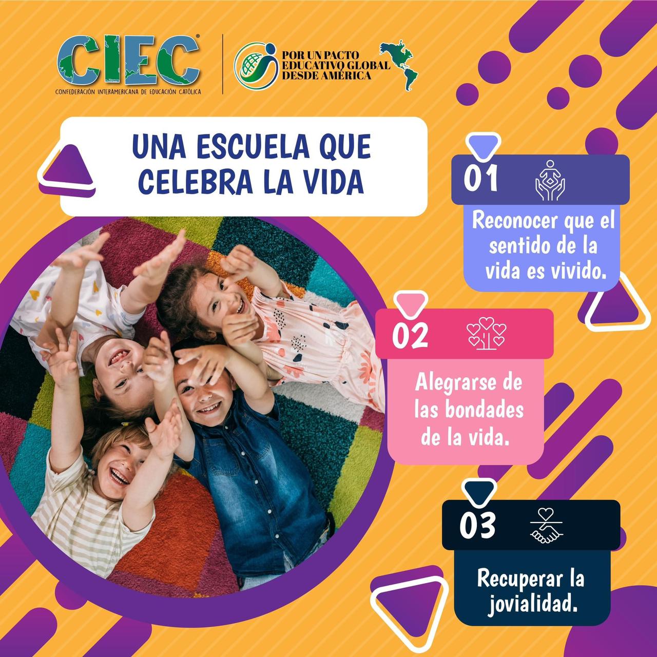 Tres claves para una Escuela que celebra la vida