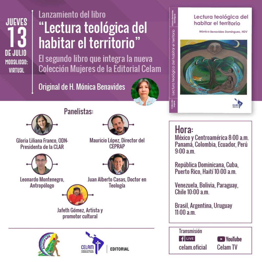 Lanzamiento del libro Lectura Teológica del Habitar el Territorio