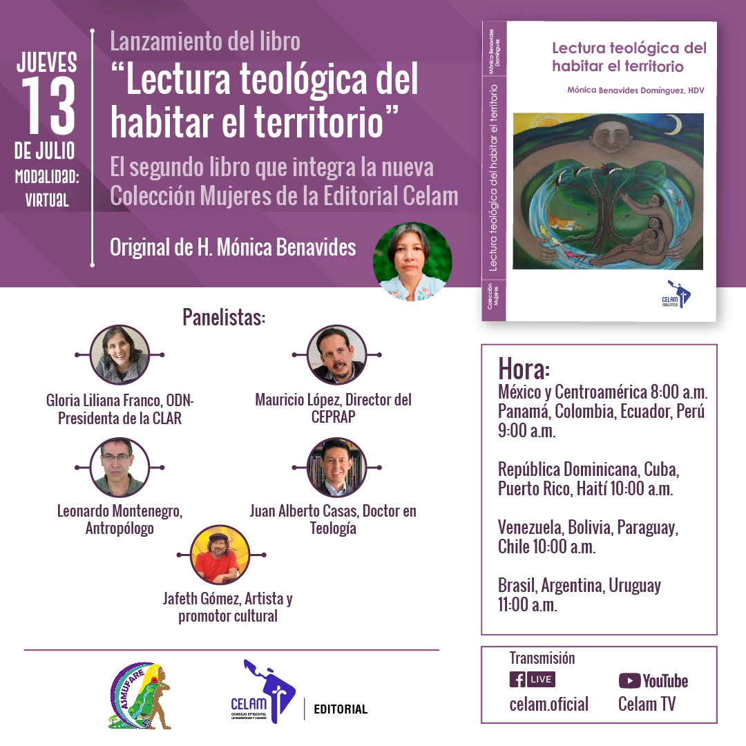 Lanzamiento del libro Lectura Teológica del Habitar el Territorio