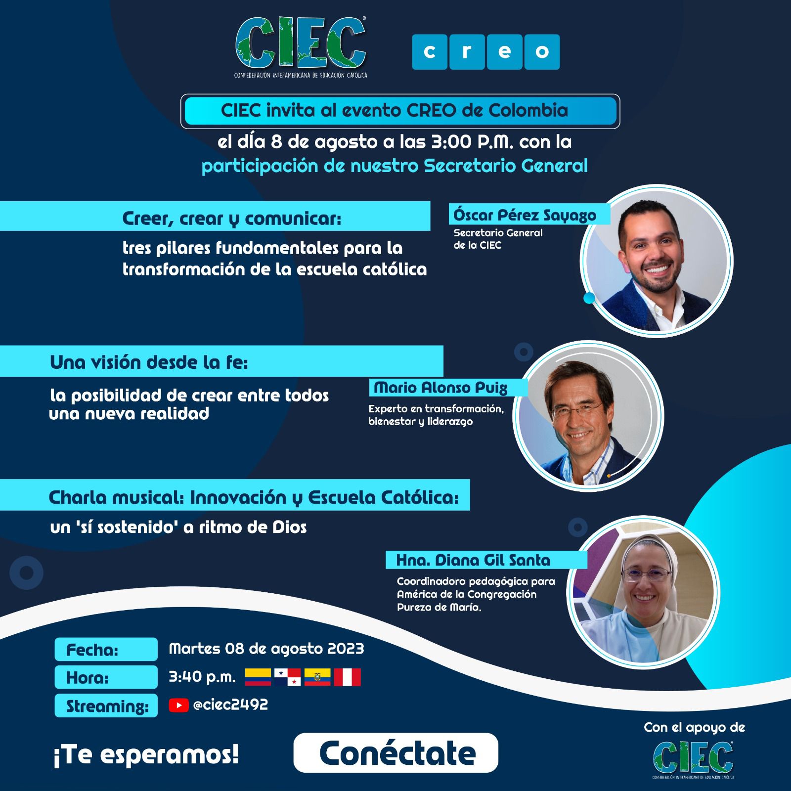 CIEC invita al envento CREO